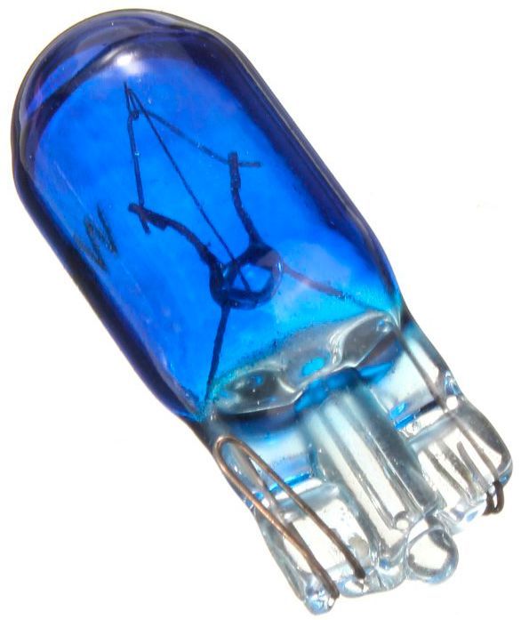 Лампа накаливания галогенная "Lynx" W5W BLUE (W2,1X9,5d, 5 Вт)