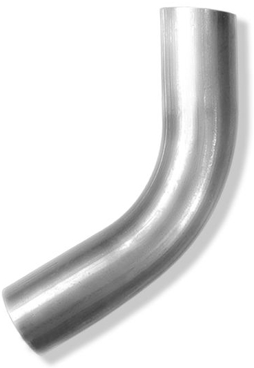 Изгиб трубы глушителя "CBD" нержавеющий (труба d60 мм, угол 60грд, длина 300 мм)
