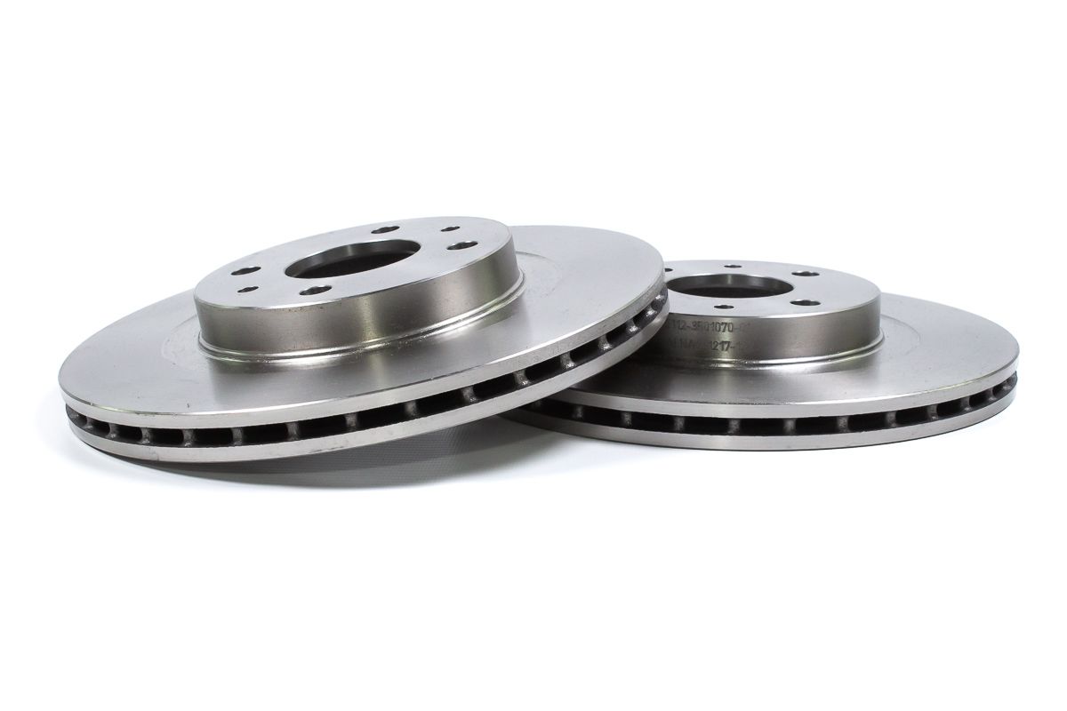 Тормозные диски "AVTOSTANDART" (R13, вентилируемые) для ВАЗ 2110-2112, Лада (Калина, Калина 2, Приора, Приора 2, Гранта)