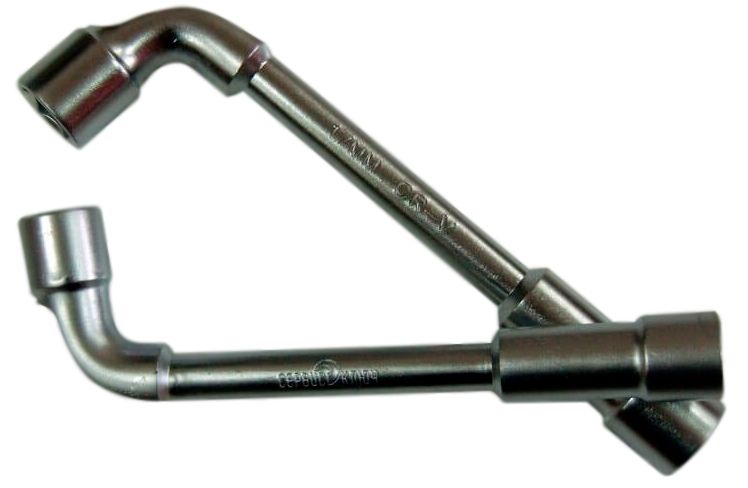 Ключ Г-образный "СЕРВИС КЛЮЧ" под шпильку 17 мм (6 граней)