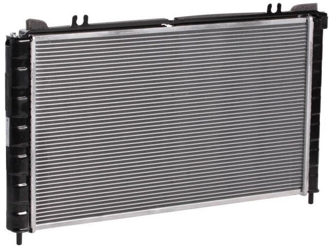 Радиатор "Luzar" охлаждения (паяный, алюминиевый) для Лада Калина (кондиционер Panasonic)