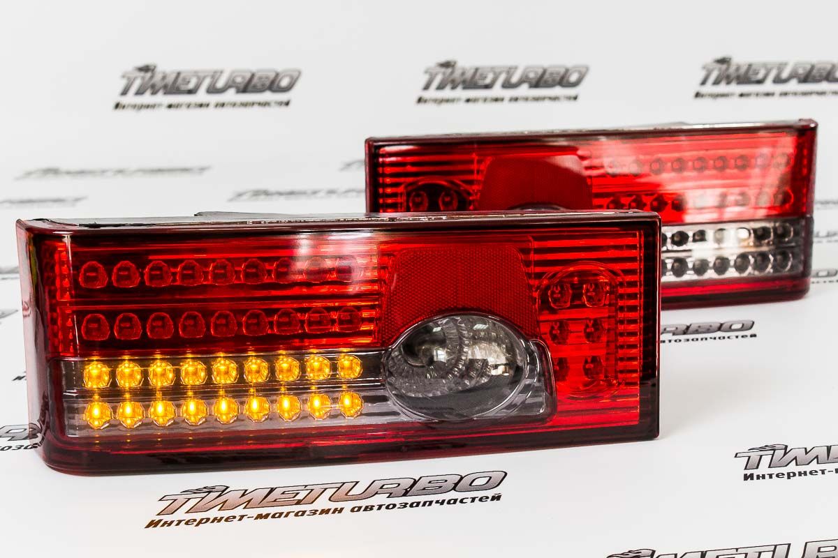 Задние фонари диодные "TORINO" (красно-серые) для ВАЗ 2108-21099, 2113, 2114