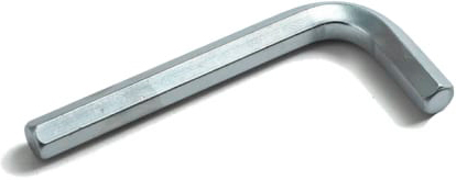 Ключ шестигранный Г-образный "СЕРВИС КЛЮЧ" 4 мм