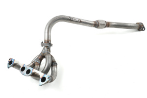 Паук 4-1 8V Stinger Subaru Sound с гофрой, овальный фланец для Лада Нива 4х4