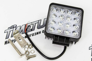 Балка освещения 3W*16LED 11*11см 48W-A ближний