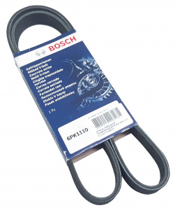 Ремень генератора BOSCH 6 PK 1110 1 987 948 304 для ВАЗ 2110-2112, Лада Приора, Приора 2, Гранта, Гранта FL с ГУР