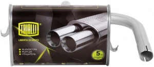 Глушитель основной TRIALLI Сталь AS для Лада Ока Глушитель основной TRIALLI Сталь AS для Лада Ока