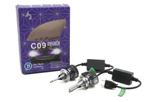 Светодиодные лампы Super LED C9 H3 6000К, с вентилятором охлаждения для ВАЗ 2101-2107, 2108-21099, 2110-2112, 2113-2115, Лада Калина, Калина 2, Приора, Приора 2, Гранта, Гранта FL, Веста, XRAY, Нива 4х4, Ларгус, Шевроле Нива
