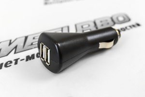 USB адаптер на 2 гнезда от прикуривателя автомобиля