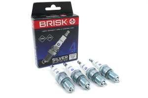 Свечи зажигания BRISK для ВАЗ 2104, 2105, 2107, 2108-21099, 2110-2112, 2113-2115, Лада Калина, Калина 2, Гранта, Гранта FL, Нива 4х4 8-ми клапанный двигатель