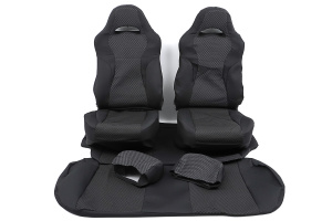 Комплект Recaro для сборки сидений с чехлом на заднее сиденье для ВАЗ 2108-21099 Жаккард Ультра