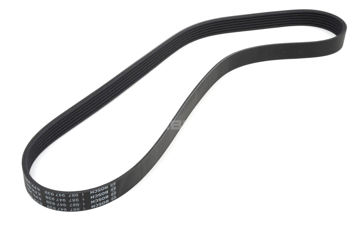 Ремень генератора BOSCH поликлиновый 6 PK 995 1 987 947 939 для Лада Гранта, Калина, Калина 2, Приора, Приора 2 с кондиционером Ремень генератора BOSCH поликлиновый 6 PK 995 1 987 947 939 для Лада Гранта, Калина, Калина 2, Приора, Приора 2 с кондиционером