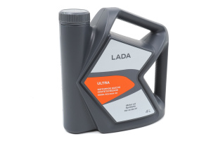 Моторное масло LADA ULTRA синтетическое SN/CF 5w40, 4 л