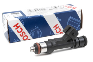 Форсунка топливная BOSCH 0 280 158 502 электромагнитная для ВАЗ 2104, 2105, 2107, 2108-21099, 2110-2112, 2113-2115, Лада Нива 4х4, Шевроле Нива
