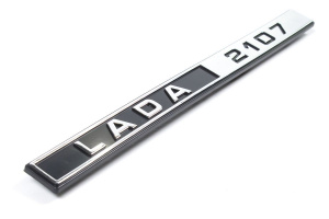 Орнамент шильдик ХРОМ задка LADA 2107 для ВАЗ 2107