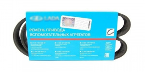 Ремень генератора оригинал поликлиновый 4РК698 для ВАЗ 2108-21099, 2110-2112 с карбюраторным двигателем