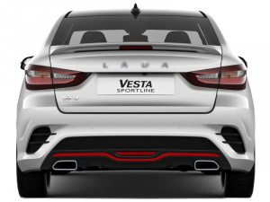 Спойлер LADA SPORT реплика для Лада Веста NG Sportline