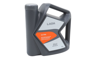 Моторное масло LADA ULTRA синтетическое SN/CF 5w40, 4 л