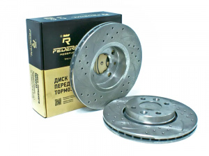 Тормозные диски Federal Reserve Sport R14 передние для Лада Веста, XRAY