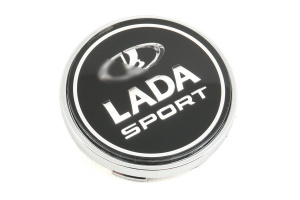 Колпачок литого диска заглушка ступицы LADA SPORT для Лада Калина 2 Спорт, Гранта Спорт