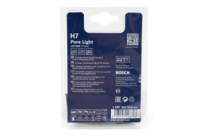 Распродажа Автолампа галогенная BOSCH H7 Pure Light 55W