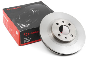 Тормозной диск BREMBO Standart R14, вентилируемый для ВАЗ 2110-2112, Лада Калина, Калина 2, Гранта, Приора, Приора 2