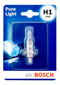 Автолампа H1 BOSCH PURE LIGHT SB 55W