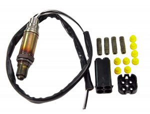 Датчик кислородный BOSCH 0 258 986 505 универсальный для ВАЗ 2108-21099, 2110-2112, 2113-2115, Лада Нива 4х4, Шевроле Нива инжекторный двигатель