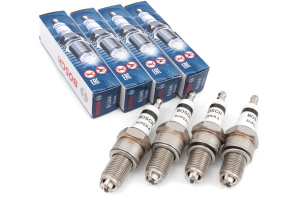 Свечи зажигания BOSCH WR78 0 242 232 504 для ВАЗ 2101-2107, 2108-21099, 2110-2112, 2113-2115, Лада Нива 4х4 карбюраторный двигатель
