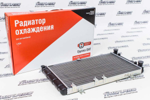 Радиатор охлаждения двигателя ДААЗ алюминиевый для Лада Калина