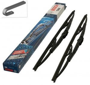Щетки стеклоочистителя каркасные BOSCH Twin 500 500/500 мм