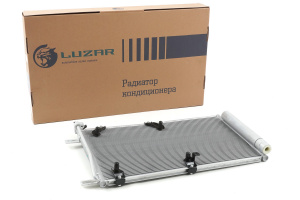 Радиатор Luzar кондиционера с ресивером для Лада Приора кондиционер Panasonic