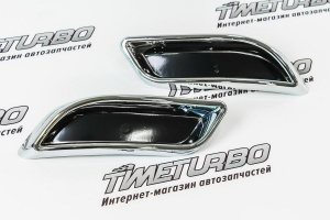 Заглушки в стиле Lexus муляж вместо катафотов для Лада Приора