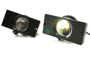 Противотуманные фары, ПТФ диодные LED с линзой для ВАЗ 2110-2112, 2113-2115, Шевроле Нива до рестайлинга