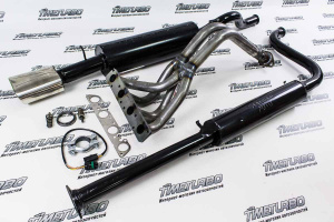 Выпускной комплект Stinger 16v, 1.5л, с глушителем, с насадкой для ВАЗ 2112
