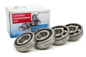 Комплект подшипников КПП AVTOSTANDART для ВАЗ 2108-21099, 2113-2115, 2110-2112