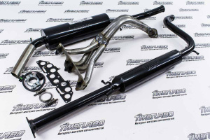 Выпускной комплект Stinger 8v, 1.6л, с глушителем для Лада Калина седан, универсал