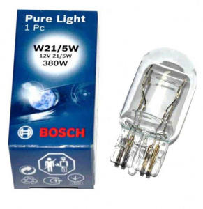 Автолампа 21/5W BOSCH Pure Light 21/5W