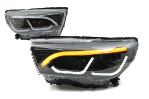 Светодиодные фары в стиле BMW 4 Bi-LED линзы для Лада Веста Светодиодные фары в стиле BMW 4 Bi-LED линзы для Лада Веста