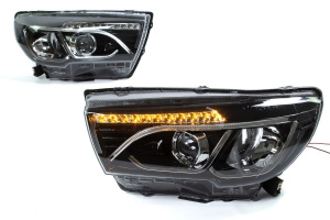 Светодиодные фары для Лада Веста Светодиодные фары для Лада Веста